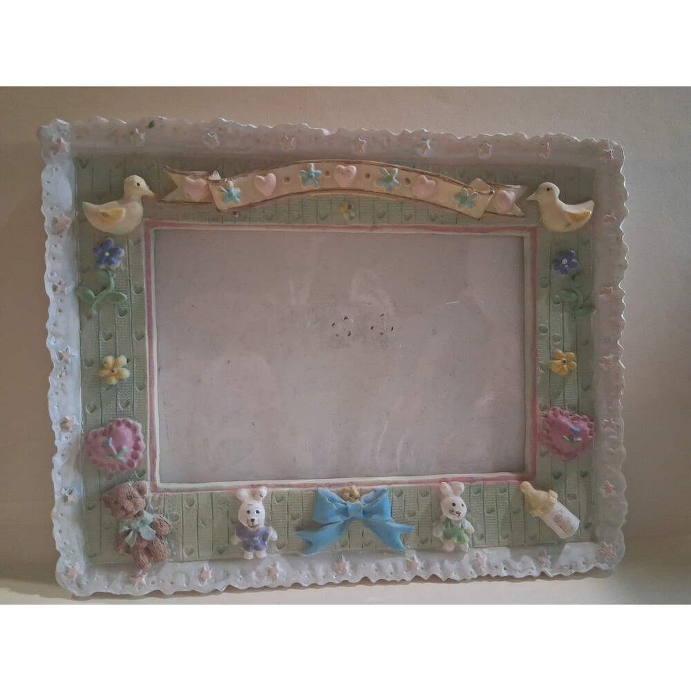 Vintage Baby Photo Picture Frame Nursery Assortment